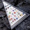 Crystal Rock Collection 36pcs Gem Set Natural Healing Crystals Stones Mineral Specimen Irregular Stone Collect Home Room Decor