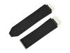 [Import King Original] Watch Parts Hublot Compatible Big Bang 41mm Case Aftermarket Rubber Strap Stripe Pattern Black