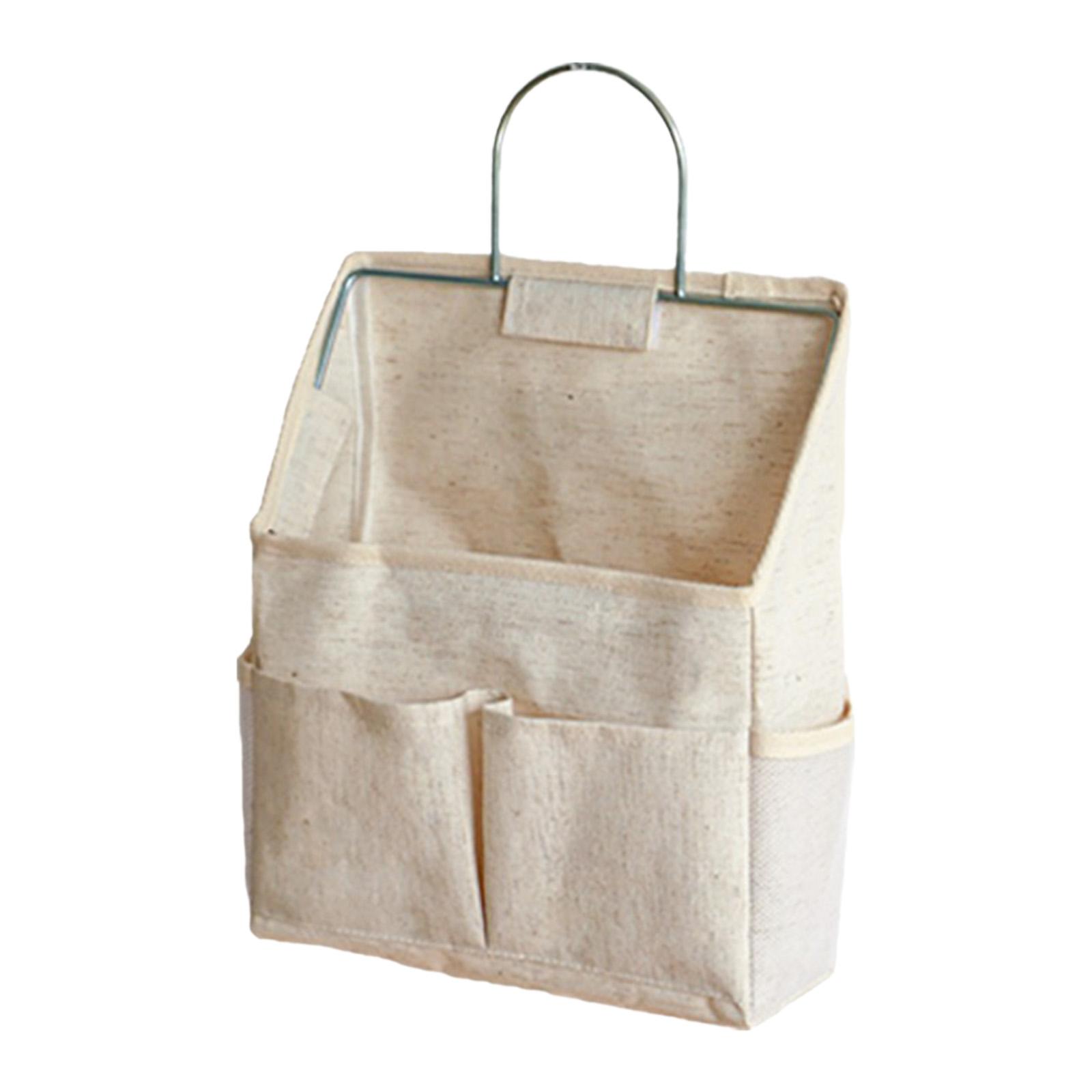 Wall Hanging Organizer Bag File Desktop Organization with Side Pockets Waterproof Bin for Garage Rv Truck Office Bathroom Dorm