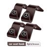 2pcs Car Headrest Hook Storage Hanger Back Seat Organizer Holder For Mercedes Benz AMG A C E S G Class W201 W210 W108 W204 W205