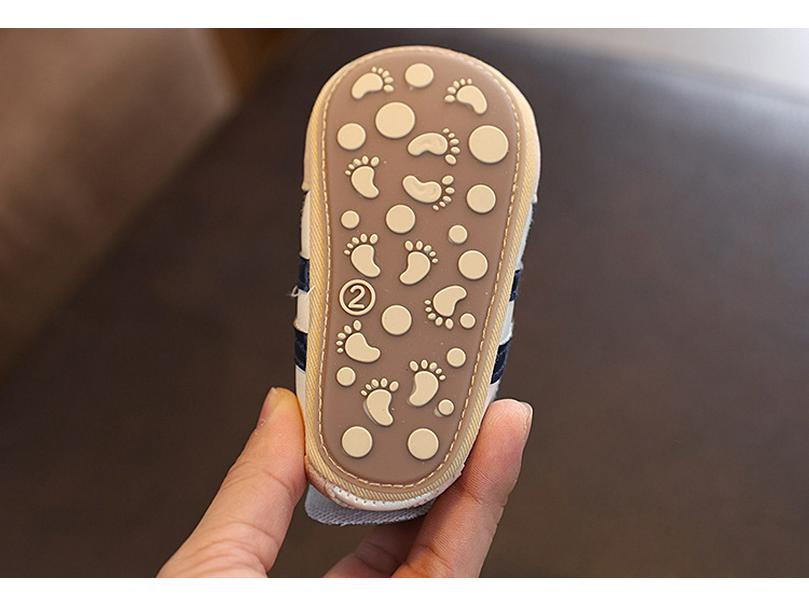 Non-Slip Soft Sole Baby Walking Shoes for 0-1 Year Olds, Boys & Girls, Ideal for Spring & Autumn, 6-12 Months
