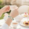 Rich In Flowers Vintage  Watch Rhinestone Bracelet Quartz Watch  Elegant Wear