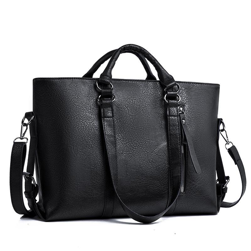 Tote bag large capacity women s retro fashion messenger women s shoulder bag commuter premium tote bag