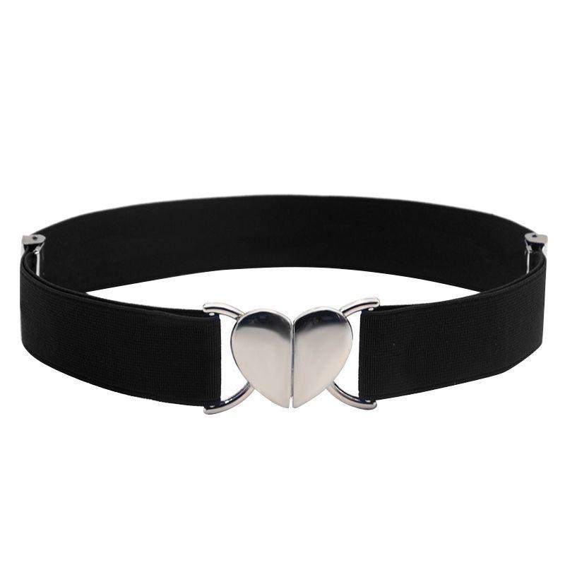 Contemporary Womens Elastic Waist Band With Smooth Buckle Fashionable Design For Occasion Every
