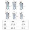 3/4 Length Unisex Flat Feet Arch Support Pain Relive Massage Shoes Pad Orthotic Insoles