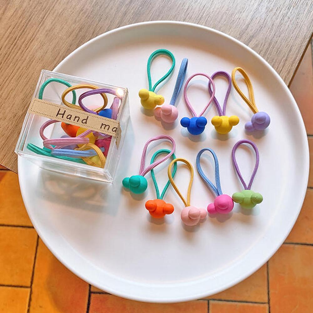 

Пум/Холигия Курис Красочный медведь резинка для волос набор резинок для волос