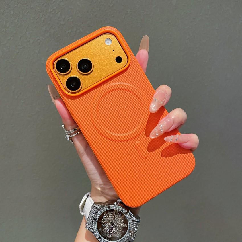 Compatible with Apple 17 Pro/17 Pro Max Leather Texture Magnetic Case, Drop-Proof, Full Coverage for 16/15, Cross Pattern for 14.