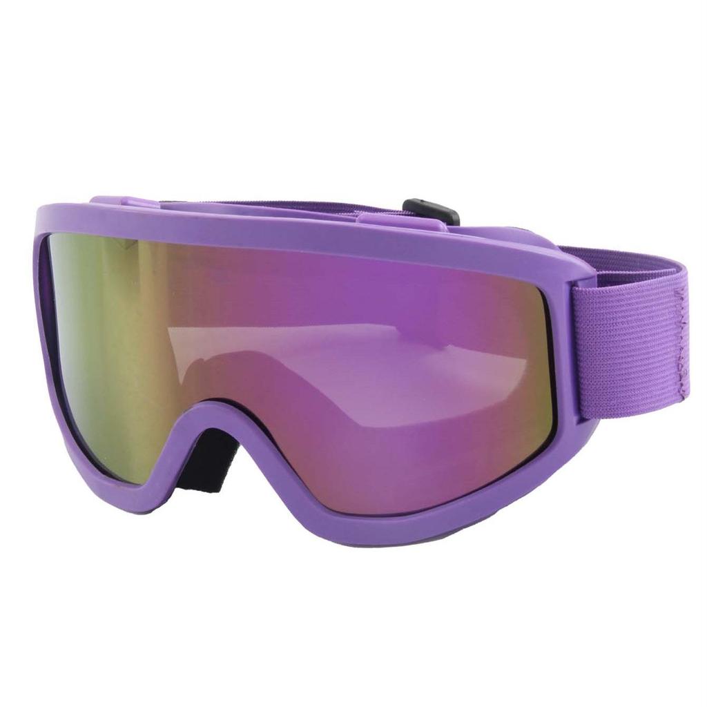 Cross-border Fashion Anti-fog Ski Goggles: Large Frame, Wind & Sand Proof, Colorful Protective Sports Glasses