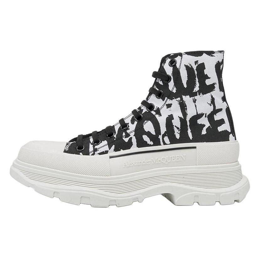 Alexander McQueen Grafiti Tread Slick Zābaks