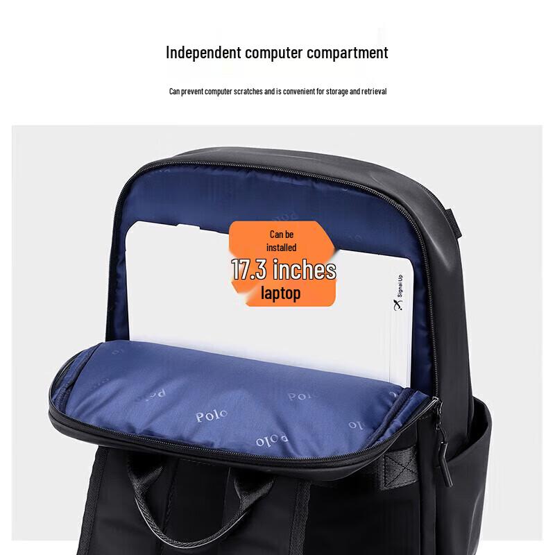 POLO Herren Reise- & Business-Laptop-Rucksack