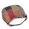 Canvas Fabric Commuting Patchwork Shoulder Bag High Capacity Women Crossbody Messenger Bag Leisure Versatile Shoulder Hobos Bags