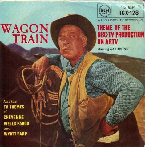 

7inch Record SONS OF THE PIONEERS SHORTY LONG Wagon Train RCX128 RCA 1959 UK CountryFolk Used