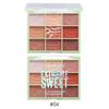 NEW Transparent Nine-color Eyeshadow Disc Earth Color Pearlescent Matte Makeup Ins Eyeshadow