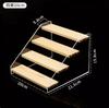 Marathon Medal Display Stand Acrylic Storage Box Wooden Frame Storage Rack for Badges And Medals Simple Style Home Organization