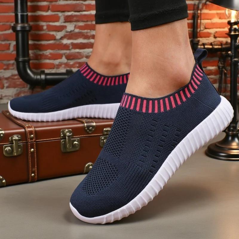 

Fashion Mesh Women s Shoes Breathable Lightweight Causal Designer Flat Shoes Outdoor Women Tenis Comfortable Soft Walking Shoes 36