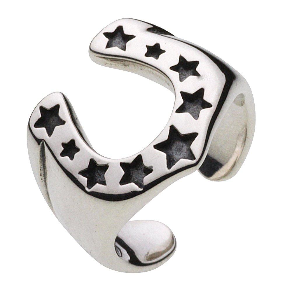 

Подкова уха манжета 925 серебро e0297 [Cenote] [Серебряные аксессуары]