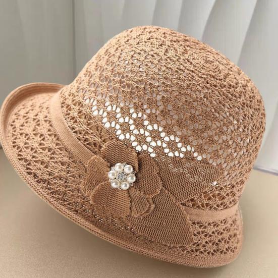 Bucket Hat for Women, Wide Brim Sun Protection Hat, Summer Straw Fisherman Hat, UV Protection Sunshade Hat for Outdoor Travel Beach