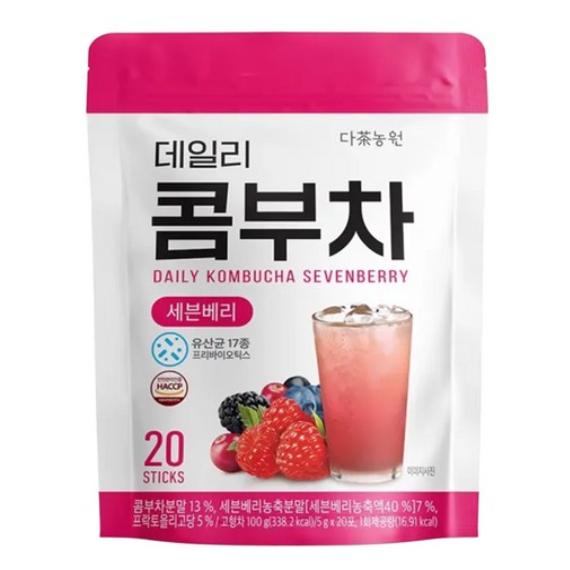 Danongwon Ежедневная Комбуча 20 шт. - Севенберри 20ea