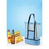 Heat Preservation Picnic Beach Bag Women Mesh Transparent Double-layer Swim Storage High Capacity Shopping Waterproof Bags Tote