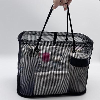 Large Capacity Cosmetic Bag Portable Travel Wash Handbag Bathroom Transparent Shower Makeup Pouch Unisex Toiletries Organizer