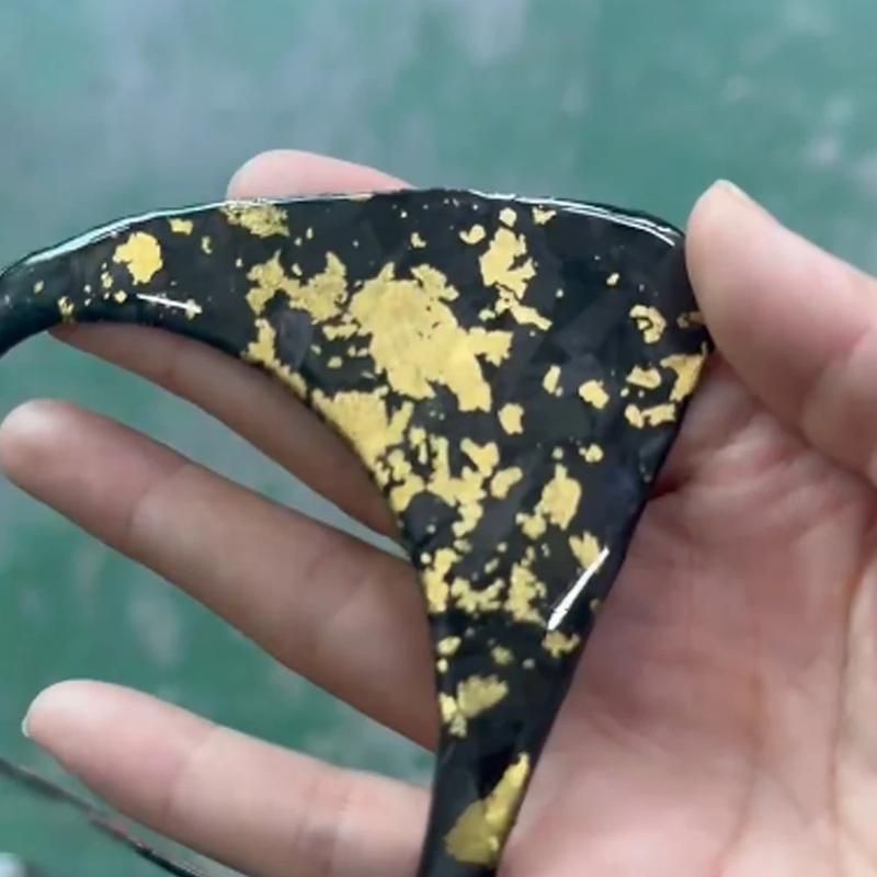 For Porsche Panamera 2010-2016 Forged Carbon Fiber Rear Seat Multimedia Panel Cover Car Interior Decoration Accessories Sticker