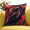 Cool Cls Car World Various Sizes Square Pillow Case For Car Home Bedchamber Decor
