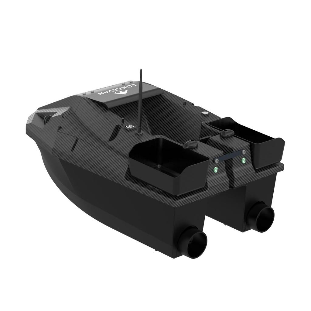 LOKEEVAN D70B  GPS Bait Boat 12V 500m range GPS + Beidou dual positioning 1.5 kg towing capacity