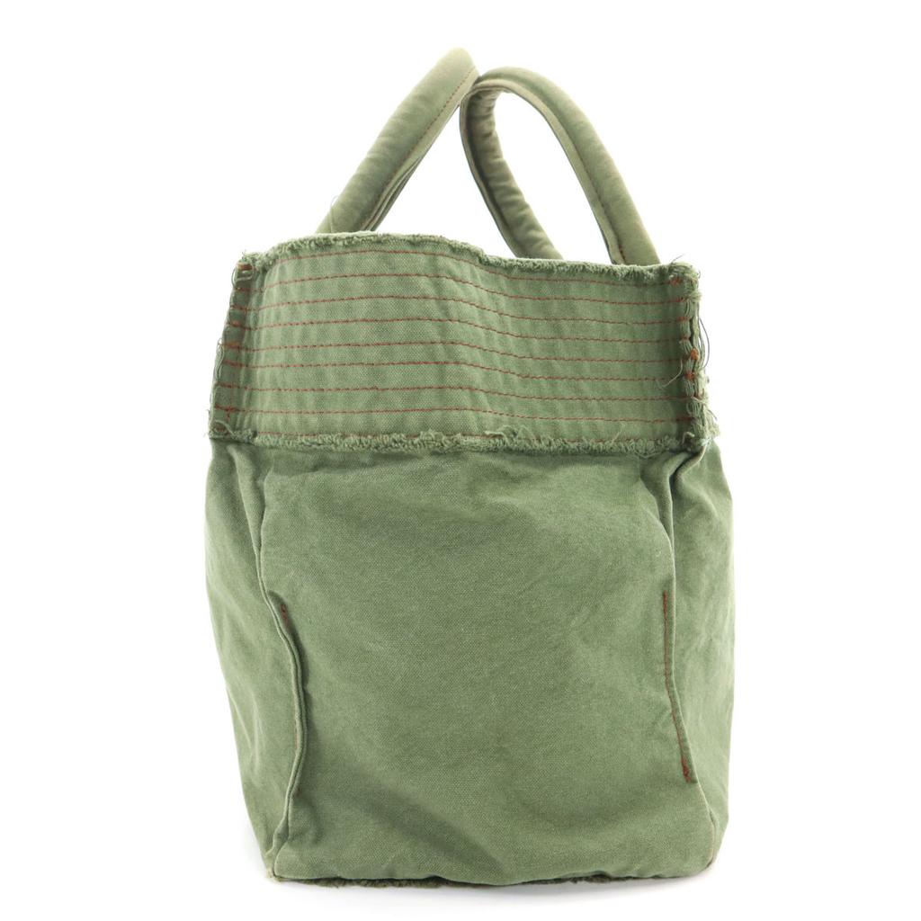 tricot COMME des GARCONS 80s 90s Old Made in Japan Tote Bag khaki unisex Men's Used