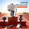 Smart TYPE-C Washable Six-Blade Electric Shaver with Digital Display