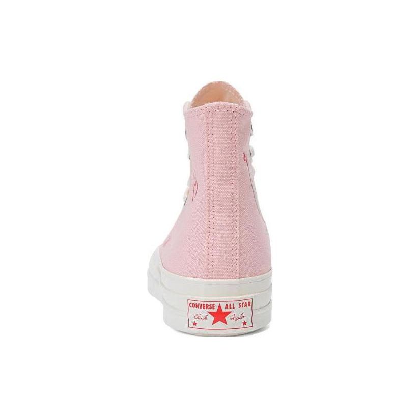 Converse Chuck 70 High Y2K Heart Women Sneakers Pink Donut-Glaze Egret A09113C
