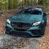 For Mercedes 2016-2020 Benz E-Class W213 E63 AMG Lower Splitter Diffuser Kits Car Front Bumper Chin Lip Spoiler Trim