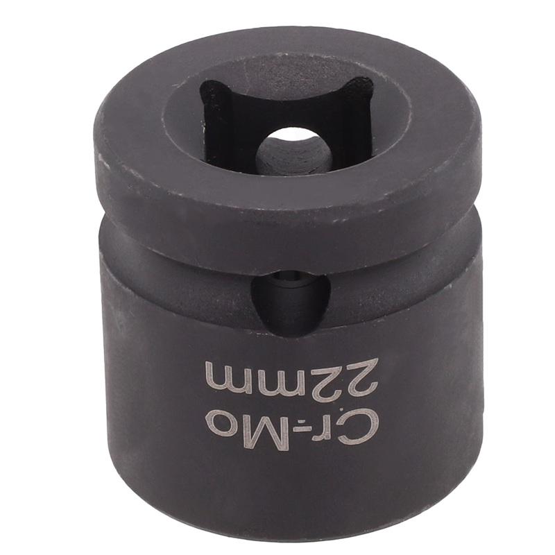 Camshaft Tool 1 2 Dr X 22mm 1 2 Dr X 22mm SOCKET 16PT High-strength Material Black Color Direct Replacement Garage Tool