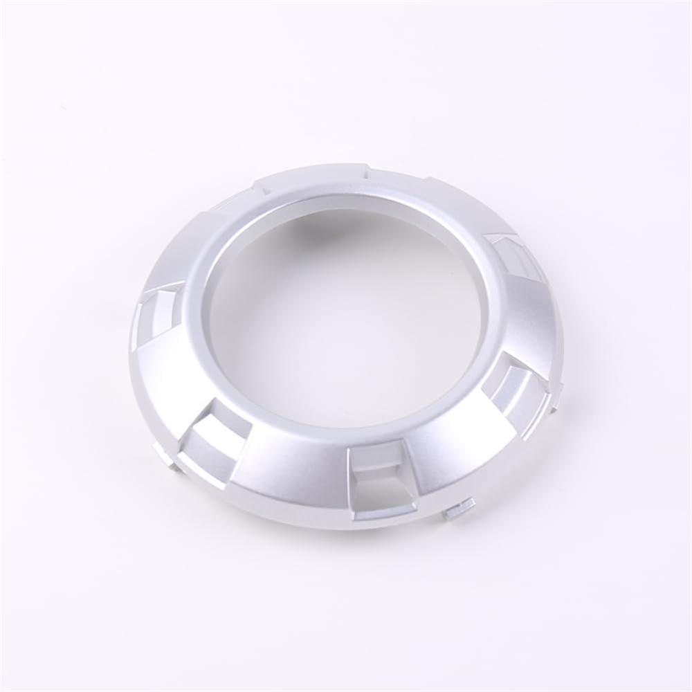 2X Front Fog Light Lamp Cover Silver For Mitsubishi Pajero Montero L200 Triton