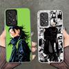 Anime Geto Suguru JUJUSU Soft Phone Case for Samsung A17 A16 A15 A14 A13 A57 A56 A55 A54 A53 A37 A36 A35 A34 A33 A26 A25 A24 A23