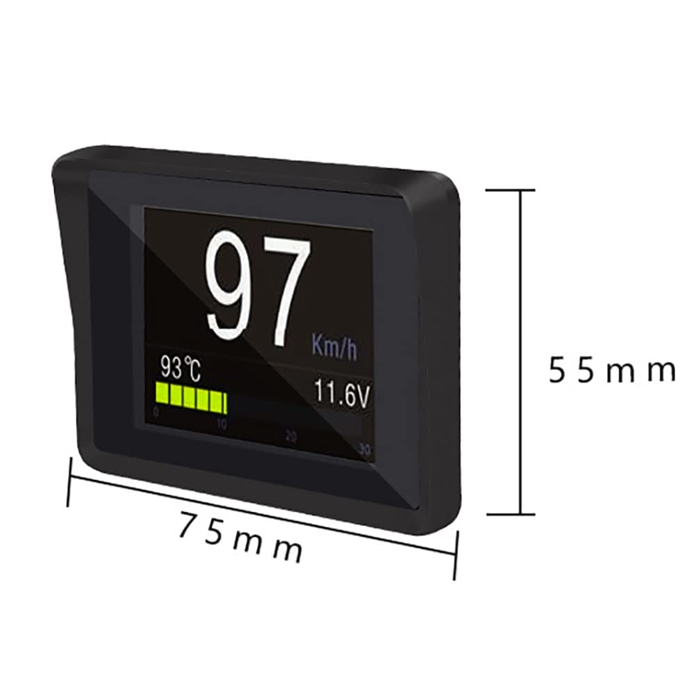Pasotim Car A203 OBD2 Onboard Computer Car Digital Computer Trip Display Speed Fuel Gauge OBD2 Scanner