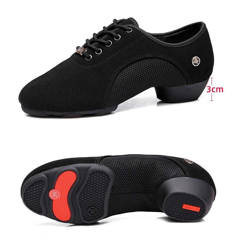 CANVAS Latin Dance Teacher Shoes Men Women Dance Shoes Modern Square Dance Shoes Precisely Dancing JAZZ Sports Shoes