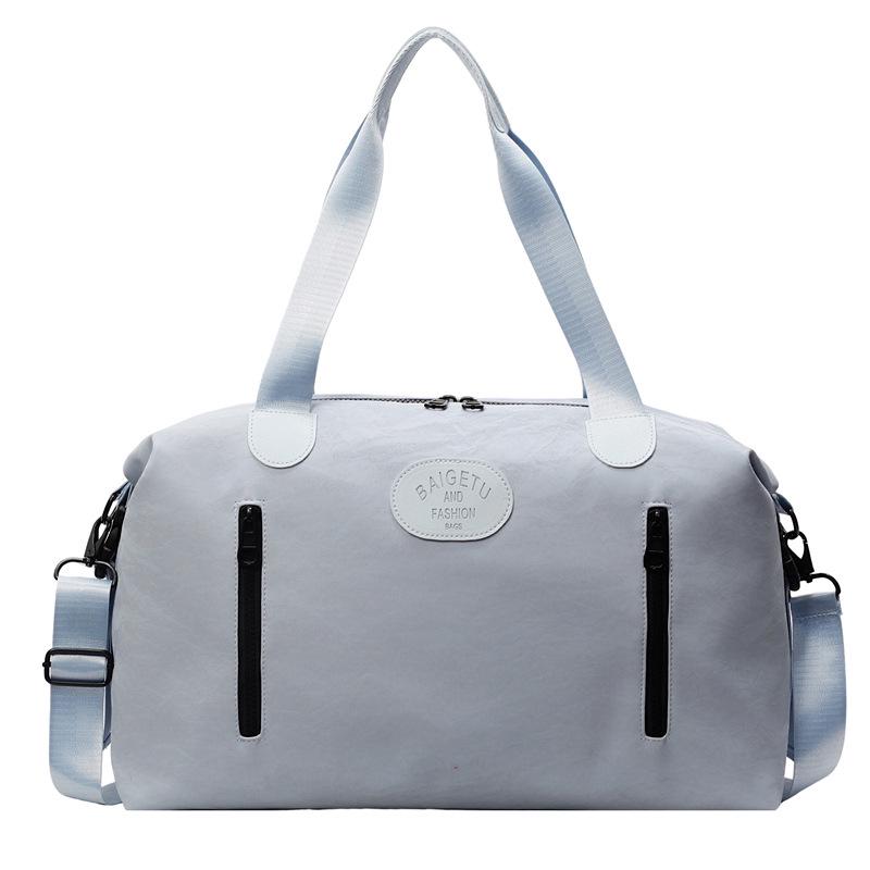 2025 Kurzstrecken-Reisetasche: Großes Fassungsvermögen Doppelreißverschluss, Modische Handtasche, Sporttasche, Vielseitiger Schulter- & Umhängetaschen-Stil