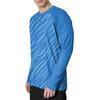 Herrenmode Bedrucktes Raglan Langarm Sportoberteil