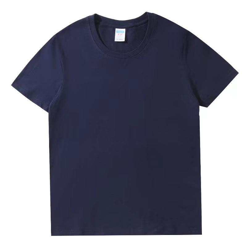 Herren einfarbige Streetwear, 100% atmungsaktives und bequemes Baumwoll-Rundhals-T-Shirt, Sommer modische und lässige Streetwear