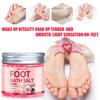 Rose & Sea Salt Foot Soak Salts 60g | Natural Exfoliating Dead Skin Remover, Soothing & Relaxing Bath Salts for Foot Care