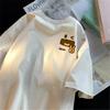 2025 Japanese Cartoon Fun Printed T-shirt Comfortable T-shirt Soft Fabric College Short Sleev