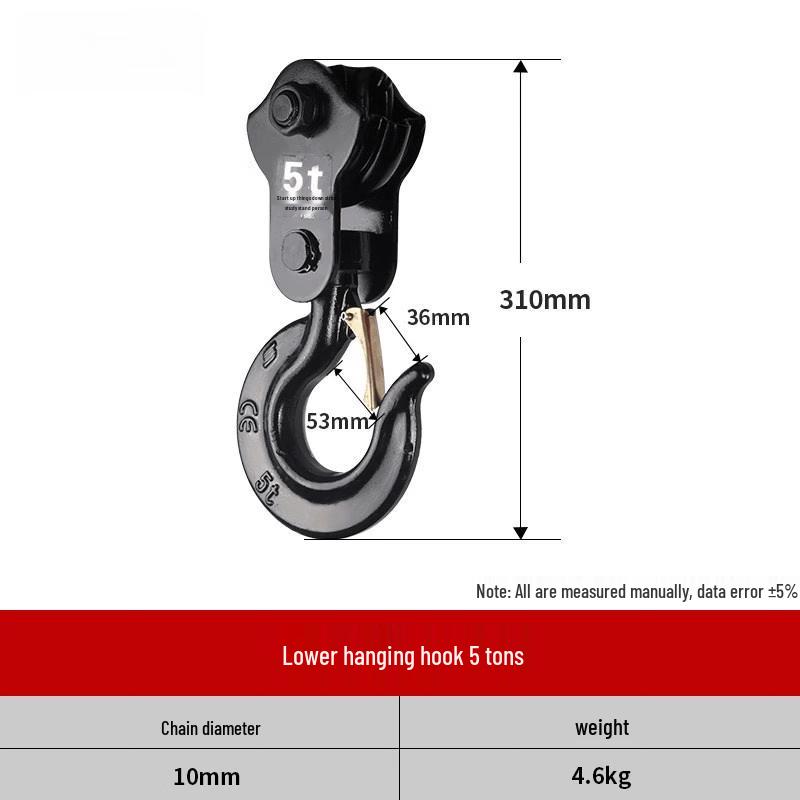 

Manual Hoist Crane Lower Hook