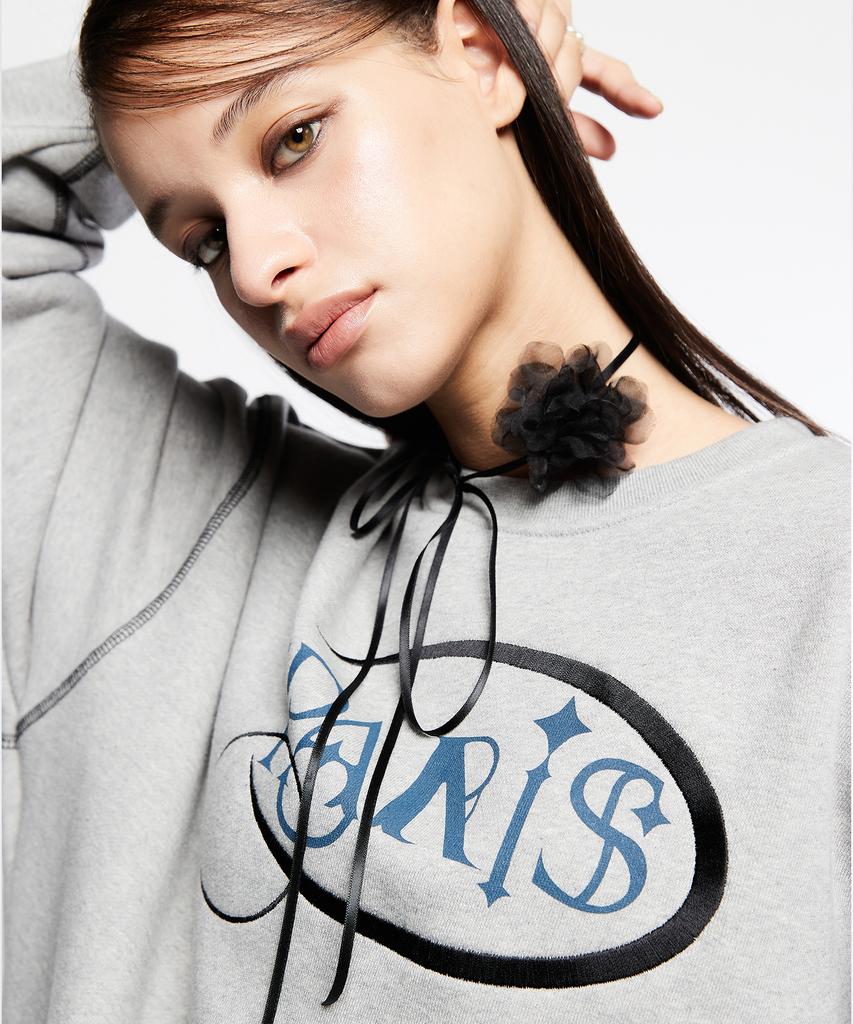 LARTIGENT L7 Paris Sweatshirt(Gray)