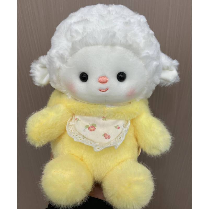 Cute Lamb Plush Doll With Sleep Hat For Kids And Baby Bedtime Comfort