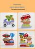 3D Animal Transportation Wooden Jigsaw Puzzle - Educational Toy for Children