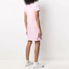 Polo Ralph Lauren Polo Pony Solid Logo Embroidered Short Sleeve A-Line Midi Dress Women Dresses Pink 211799490012P-012