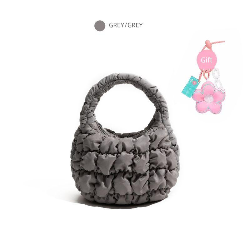

Young Adult South Korea Mini All-Match Mini Cute Cloud Bag Gray mini(Send pendant)