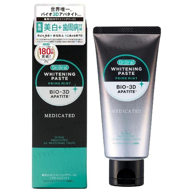 Dr.Oral - Лечебная отбеливающая паста Bio-3D Apatite Prime Mint - 90g