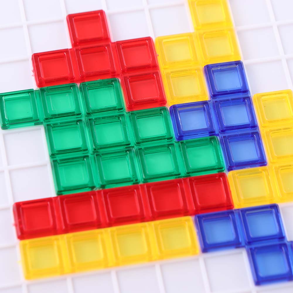 Plastics Blokus Board Game Montessori Puzzle Strategy Board  Parent -Child Interaction