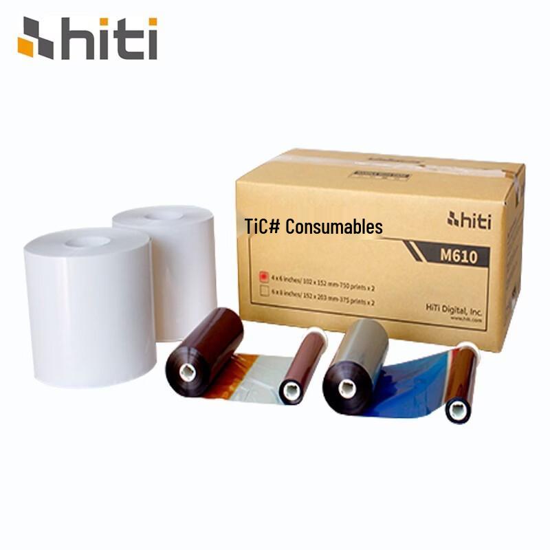 HiTi M610 Dye-Sublimation Photo Printer Paper